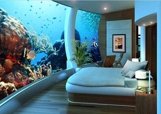 水下酒店推荐 感受最浪漫的蜜月酒店